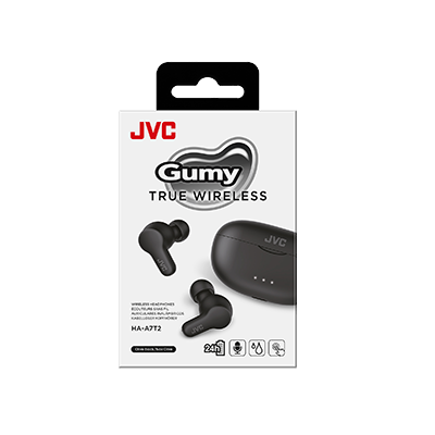  JVC Auriculares inalámbricos Gumy, batería de larga duración  (hasta 24 horas), sonido con controlador de imán de neodimio, resistencia  al agua (IPX4), HAA7T2W (blanco coco), compactos : Electrónica